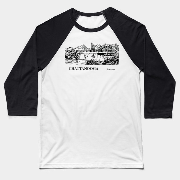 Chattanooga - Tennessee Baseball T-Shirt by Lakeric